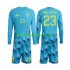 Spanien Kinderset Heim trikot WM 2026 Langarm Torwart Unai Simon 23