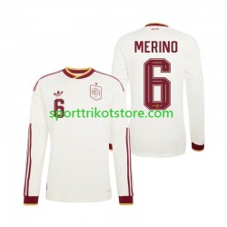 Spanien Herren Auswärts trikot WM 2026 Langarm Mikel Merino 6