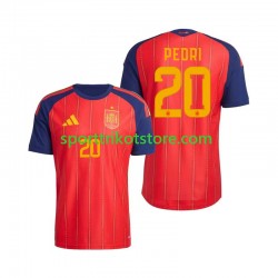 Spanien Herren Heim trikot WM 2026 Kurzarm Pedri 20