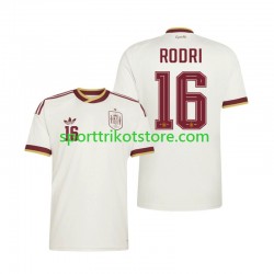 Spanien Herren Auswärts trikot WM 2026 Kurzarm Rodri 16