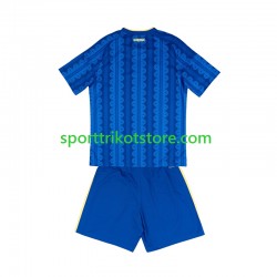 Schweden Kinderset Auswärts trikot WM 2026 Kurzarm