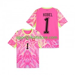 Schweiz Herren Auswärts trikot WM 2026 Kurzarm Torwart Gregor Kobel 1
