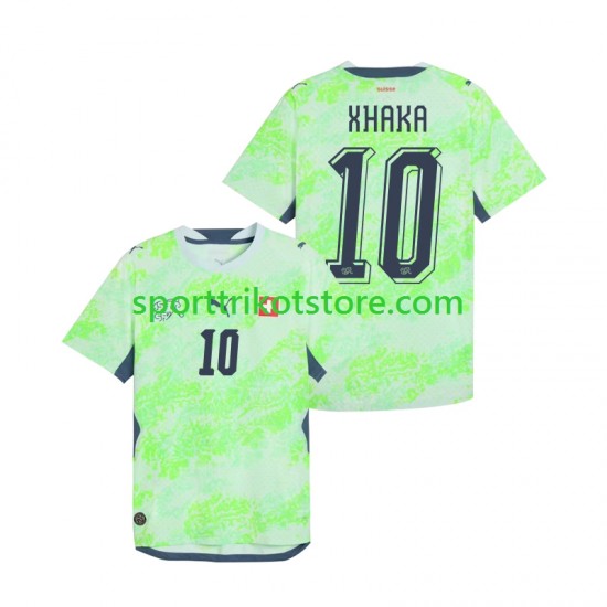 Schweiz Herren Auswärts trikot WM 2026 Kurzarm Granit Xhaka 10