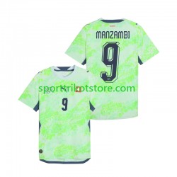 Schweiz Herren Auswärts trikot WM 2026 Kurzarm Johan Manzambi 9