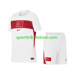 Türkei Kinderset Auswärts trikot WM 2026 Kurzarm