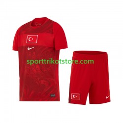 Türkei Kinderset Heim trikot WM 2026 Kurzarm