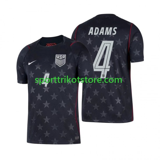 USA Herren Auswärts trikot WM 2026 Kurzarm Tyler Adams 4