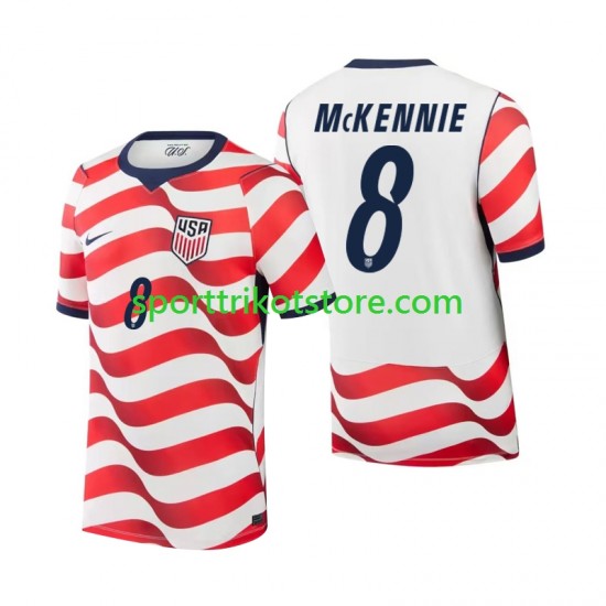 USA Herren Heim trikot WM 2026 Kurzarm Weston McKennie 8