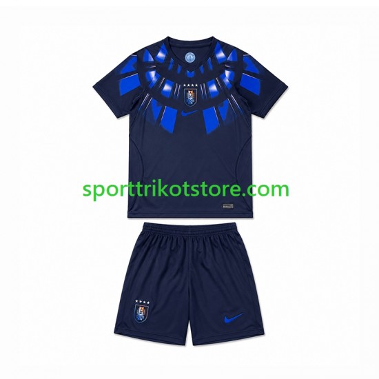 Uruguay Kinderset Auswärts trikot WM 2026 Kurzarm