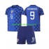 Kroatien Kinderset Auswärts trikot WM 2026 Kurzarm Andrej Kramaric 9