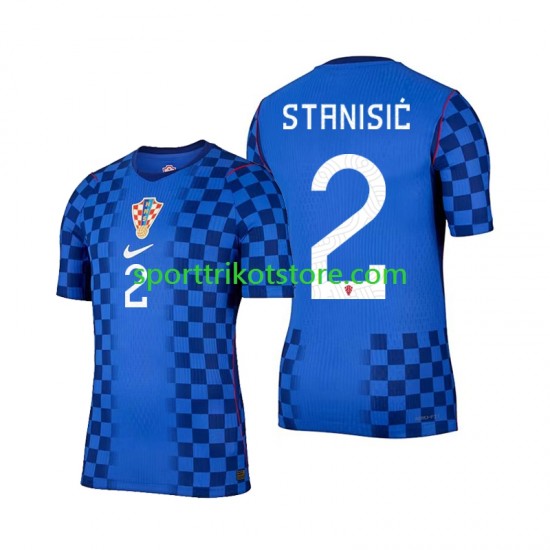 Kroatien Herren Auswärts trikot WM 2026 Kurzarm Josip Stanisic 2
