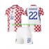 Kroatien Kinderset Heim trikot WM 2026 Kurzarm Luka Vuskovic 22