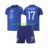 Kroatien Kinderset Auswärts trikot WM 2026 Kurzarm Petar Sucic 17