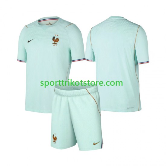 Frankreich Kinderset Auswärts trikot WM 2026 Kurzarm