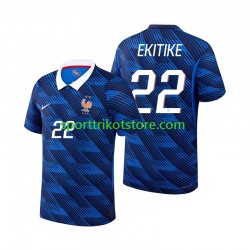Frankreich Herren Heim trikot WM 2026 Kurzarm Hugo Ekitike 22