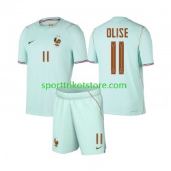 Frankreich Kinderset Auswärts trikot WM 2026 Kurzarm Michael Olise 11