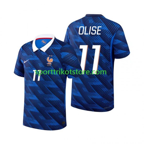 Frankreich Herren Heim trikot WM 2026 Kurzarm Michael Olise 11
