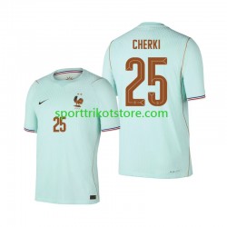 Frankreich Herren Auswärts trikot WM 2026 Kurzarm Rayan Cherki 25