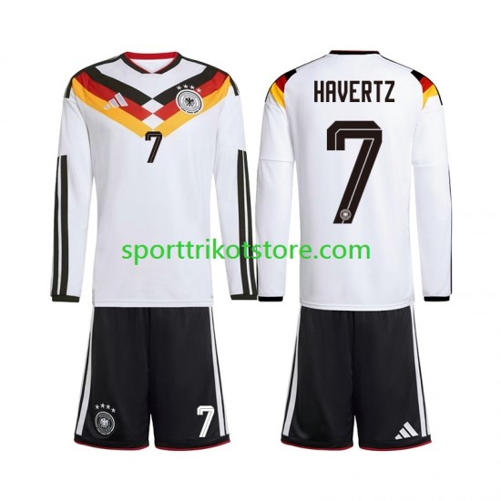 Deutschland Kinderset Heim trikot WM 2026 Langarm Kai Havertz 7