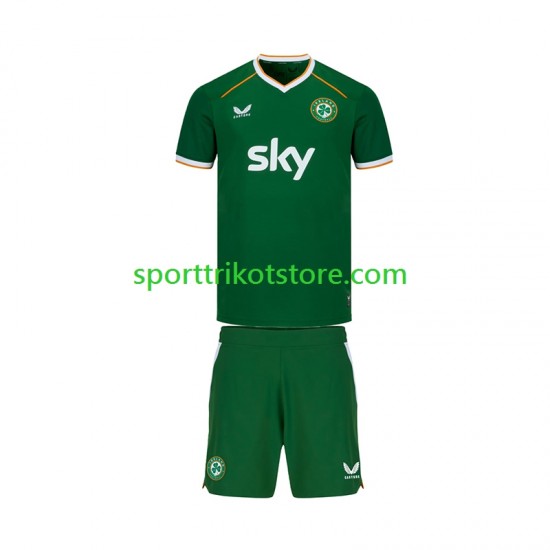 Irland Kinderset Heim trikot 2026 Kurzarm