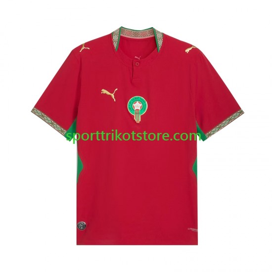 Marokko Herren Heim trikot WM 2026 Kurzarm