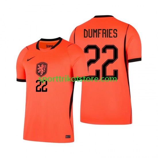 Niederlande Herren Heim trikot WM 2026 Kurzarm Denzel Dumfries 22