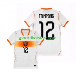 Niederlande Herren Auswärts trikot WM 2026 Kurzarm Jeremie Frimpong 12