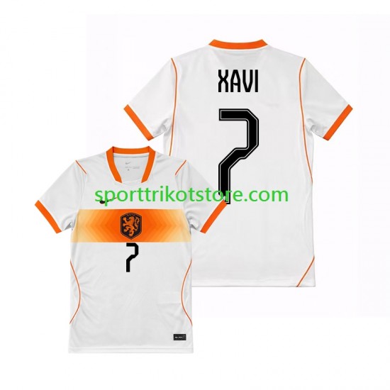 Niederlande Herren Auswärts trikot WM 2026 Kurzarm Xavi Simons 7