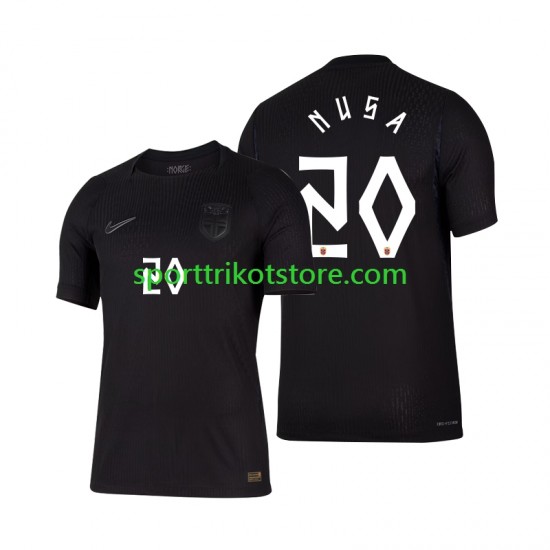 Norwegen Herren Auswärts trikot WM 2026 Kurzarm Antonio Nusa 20