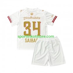 PSV Eindhoven Kinderset Viertes trikot 2025-2026 Kurzarm Ismael Saibari 34 Efteling
