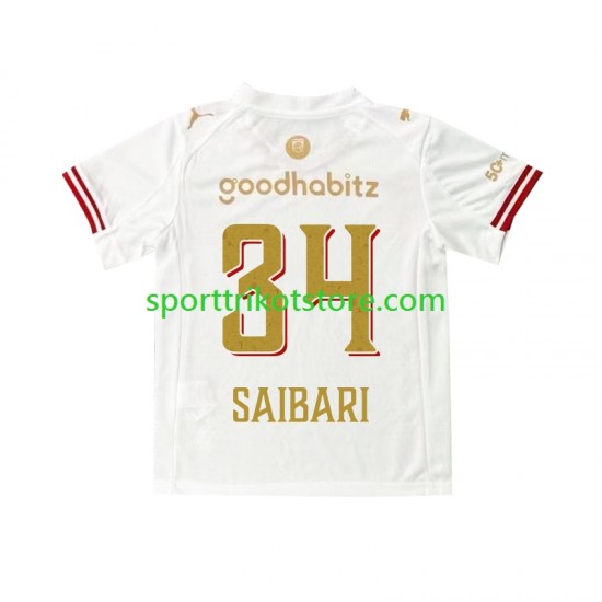 PSV Eindhoven Herren Viertes trikot 2025-2026 Kurzarm Ismael Saibari 34 Efteling