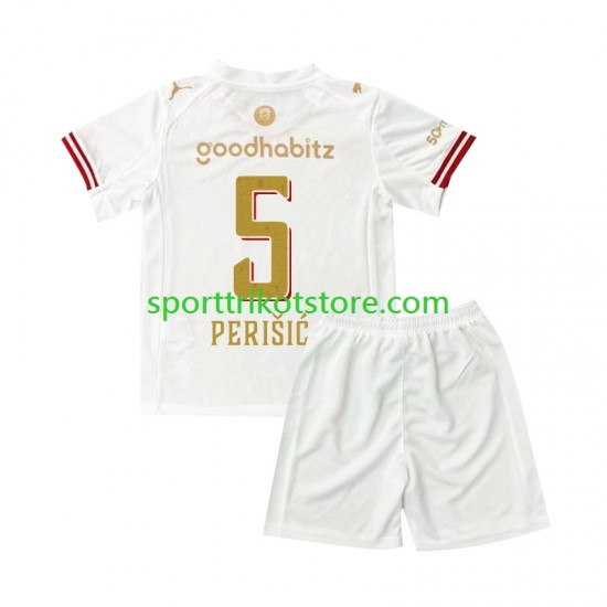 PSV Eindhoven Kinderset Viertes trikot 2025-2026 Kurzarm Ivan Perisic 5 Efteling