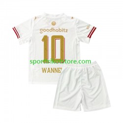 PSV Eindhoven Kinderset Viertes trikot 2025-2026 Kurzarm Paul Wanner 10 Efteling