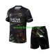 Paris Saint-Germain Kinderset Viertes trikot 2025-2026 Kurzarm Night Edition