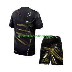 Paris Saint-Germain Kinderset Viertes trikot 2025-2026 Kurzarm Night Edition