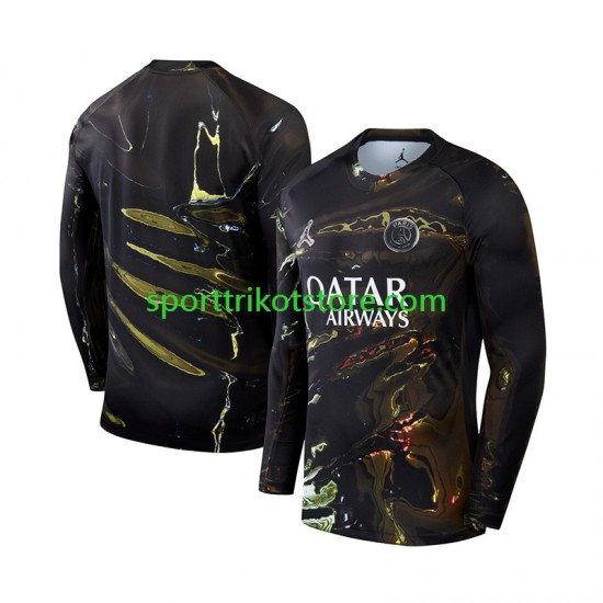 Paris Saint-Germain Herren Viertes trikot 2025-2026 Langarm Night Edition