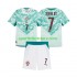 Portugal Kinderset Auswärts trikot 2026 2027 Kurzarm Cristiano Ronaldo 7