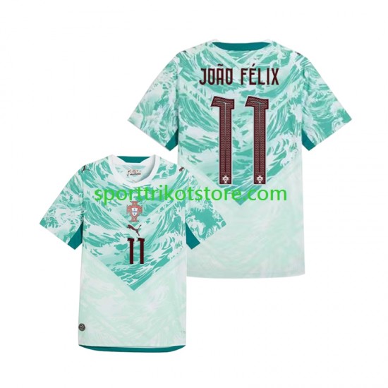 Portugal Herren Auswärts trikot WM 2026 Kurzarm Joao Felix 11