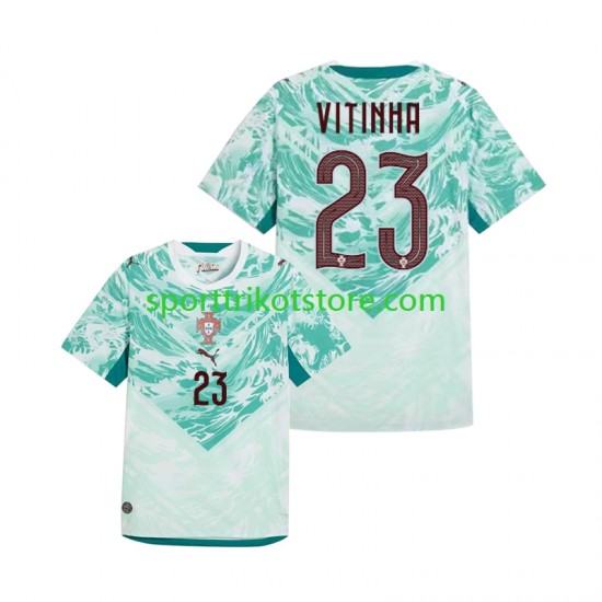 Portugal Herren Auswärts trikot WM 2026 Kurzarm Vitinha 23