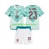 Portugal Kinderset Auswärts trikot 2026 2027 Kurzarm Vitinha 23