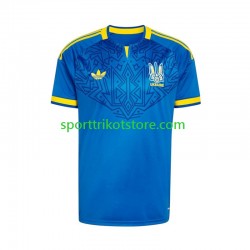 Ukraine Herren Auswärts trikot WM 2026 Kurzarm